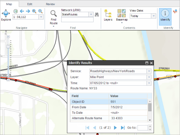 Results of identifying another layer Results of identifying another layer